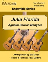 Julia Florida Guitar and Fretted sheet music cover